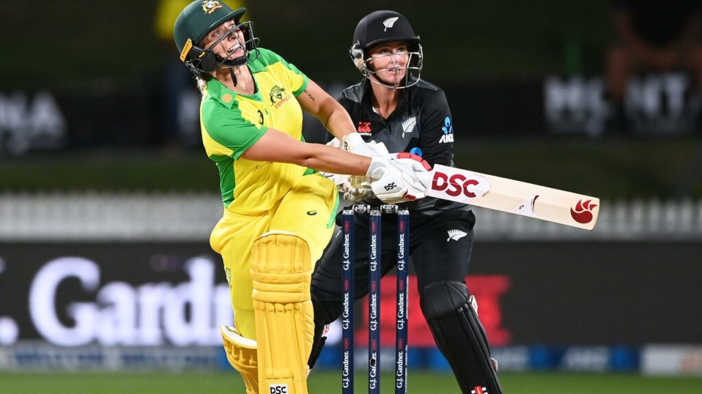 Australian star Ashleigh Gardner will miss the start of the World Cup in NZ with COVID-19.
