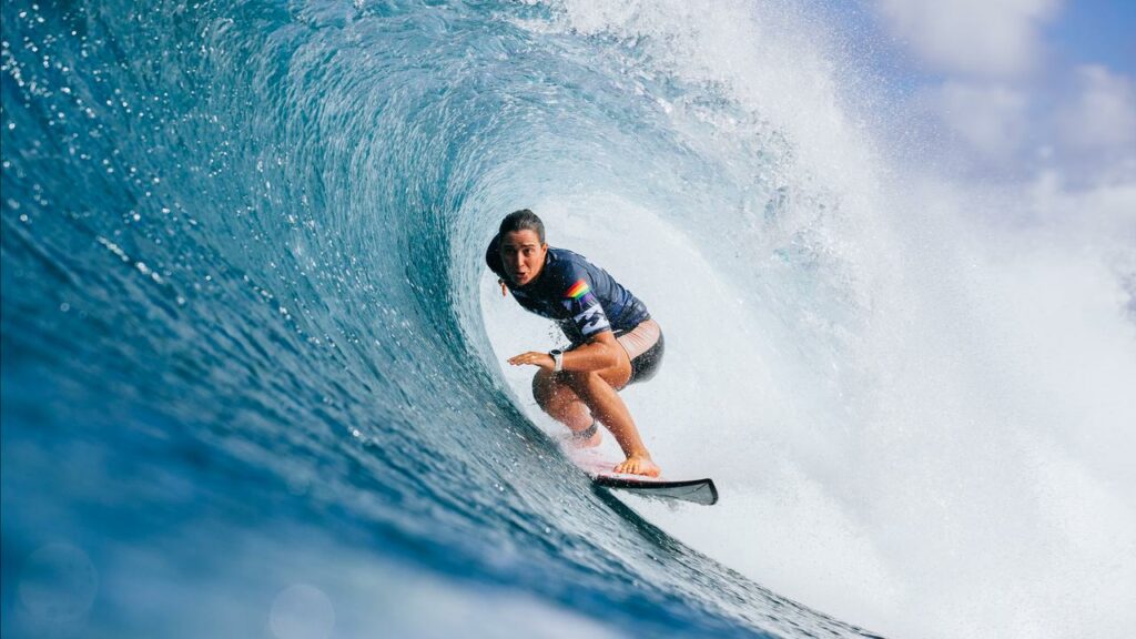 Australia’s two-time world champion Tyler Wright has won her way into the Bells Beach decider.