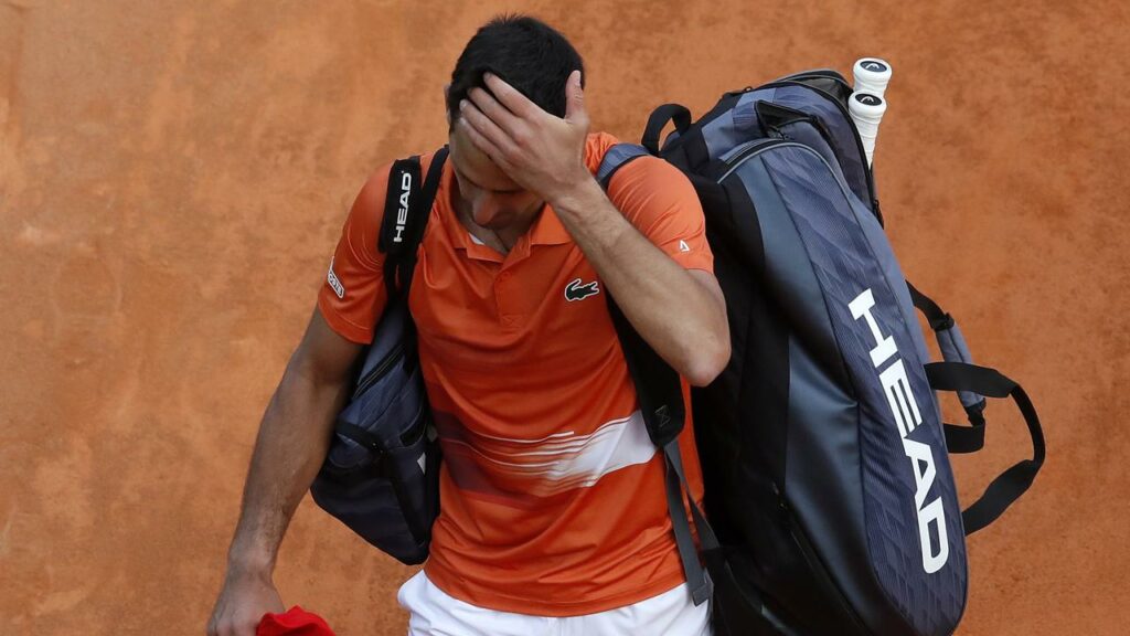 Novak Djokovic suffered a shock defeat to Alejandro Davidovich Fokina at Monte Carlo