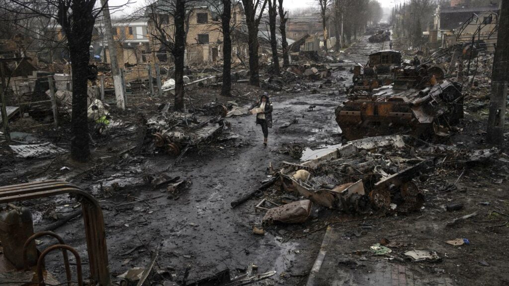 Ukraine calls for increased Russian sanctions as the West express deep anger at Bucha ‘massacre’.
