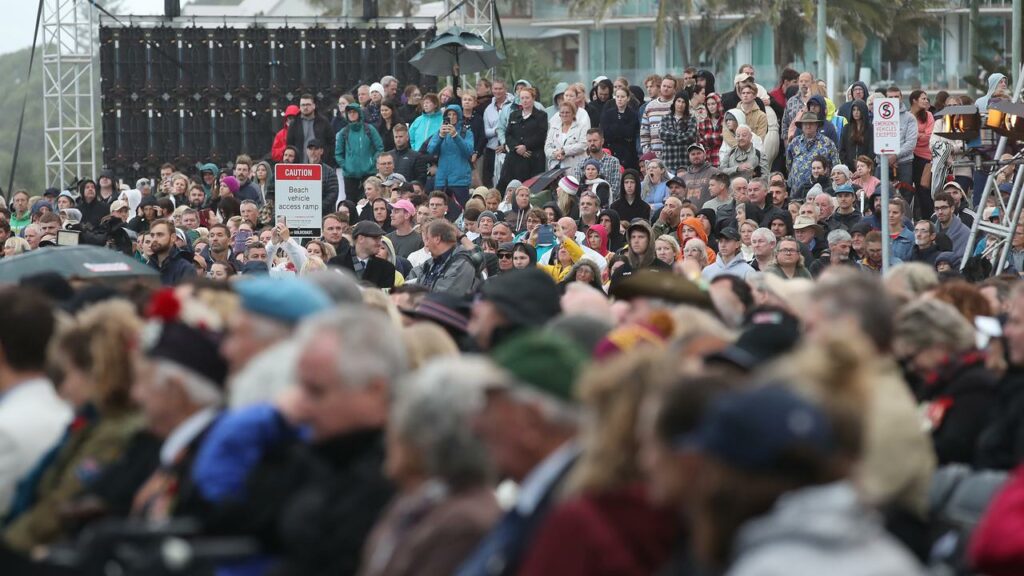 Queenslanders have attended Anzac dawn ceremonies in large numbers without COVID-19 restrictions.