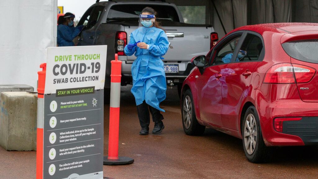 WA’s daily COVID-19 case tally has surpassed 10,000 for the first time.
