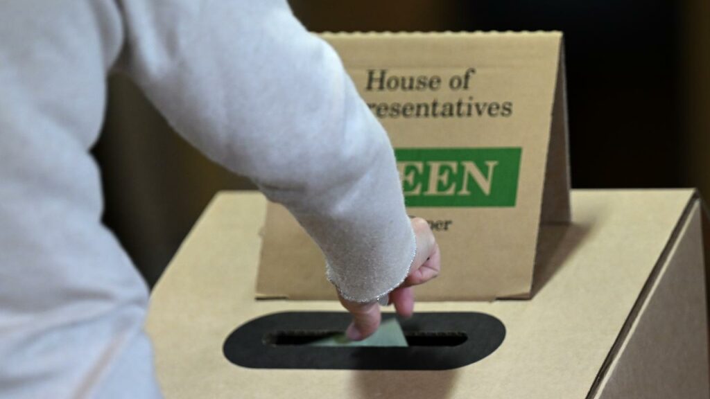 Australian Electoral Commission figures had Labor on 75 seats in the House, one short of a majority.