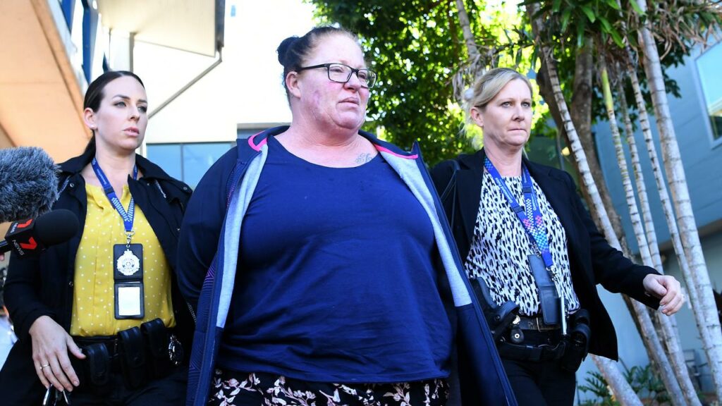 Willow Dunn’s murder-accused stepmother Shannon Leigh White (centre) has been refused bail.
