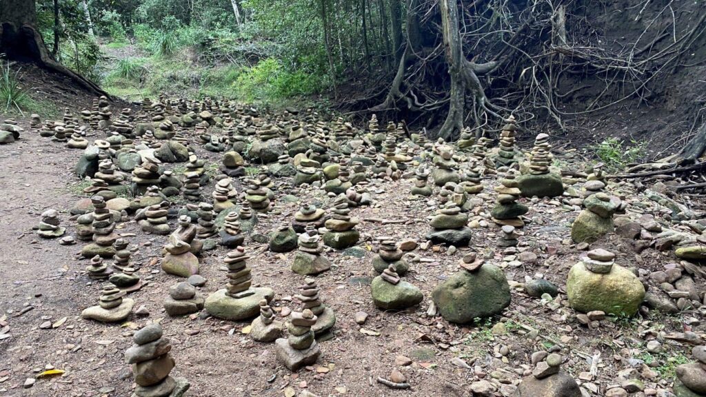 QPWS rangers have found a large number of rock stacks in Cania Gorge National Park (QPWS)