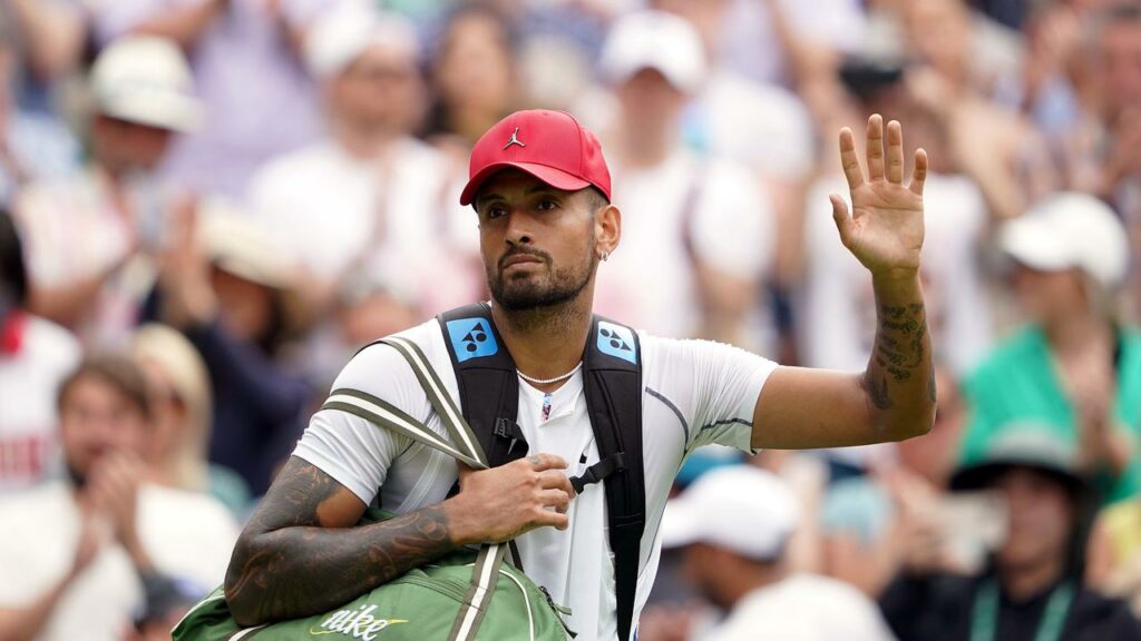 Nick Kyrgios has courted controversy throughout his run to the Wimbledon quarter-finals.