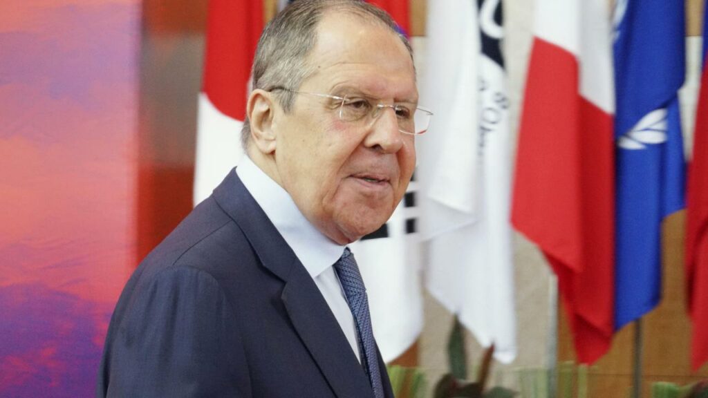 Russian Foreign Minister Sergei Lavrov says geographical realities changed since talks in March.