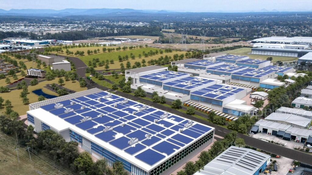 The Supernode mega data centre in Brisbane is attracting interest from Amazon, Google and others.