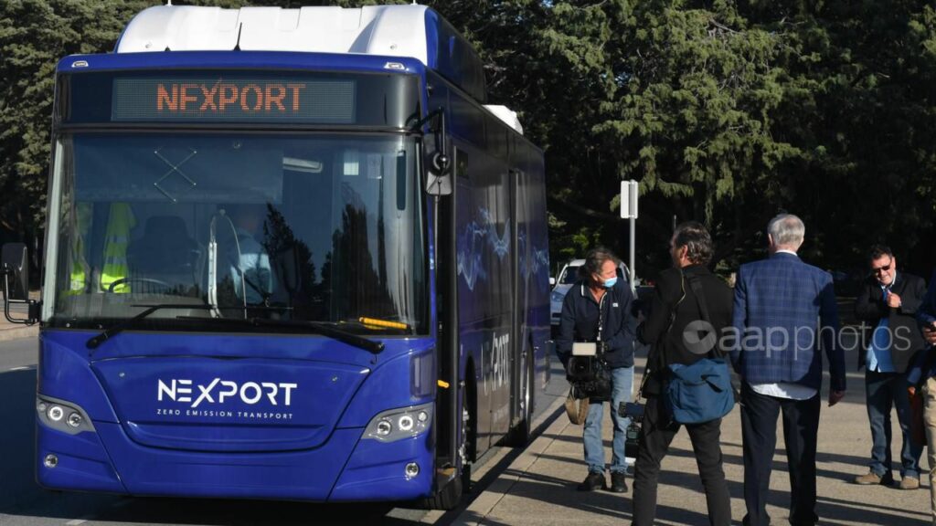 Consumers want Australia’s public transport options to go green as soon as possible, a survey found. (Mick Tsikas/AAP PHOTOS)