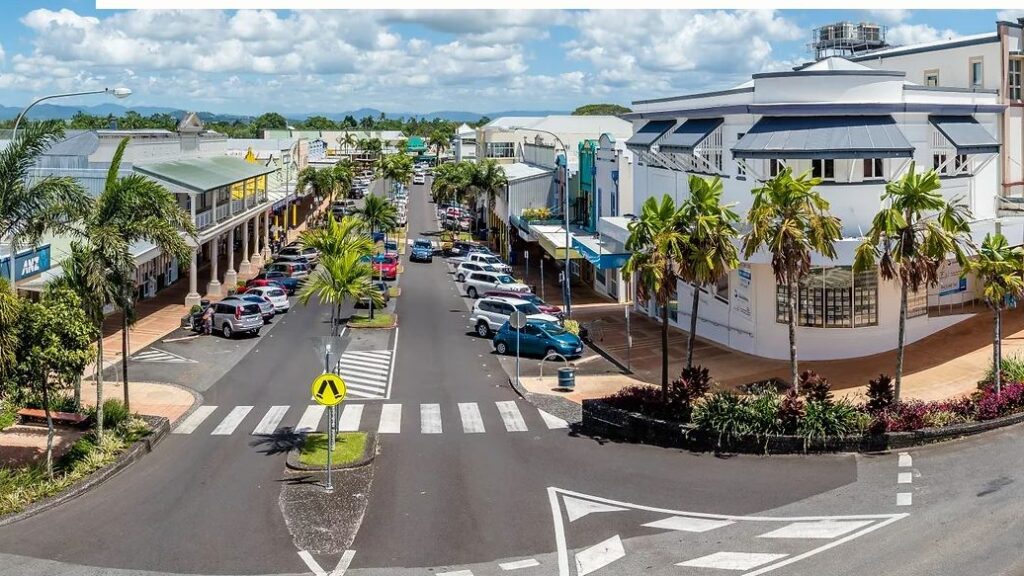 Innisfail is on the Bruce Highway 80 kilometres south of Cairns (Innisfail & District Historical Society)
