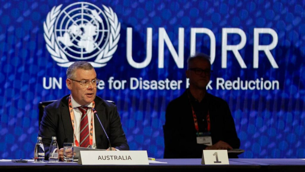 Murray Watt addresses the Asia‐Pacific Ministerial Conference on Disaster Risk Reduction.