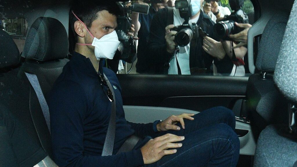 Novak Djokovic is hopeful he can play in the Australian Open after being deported last year.