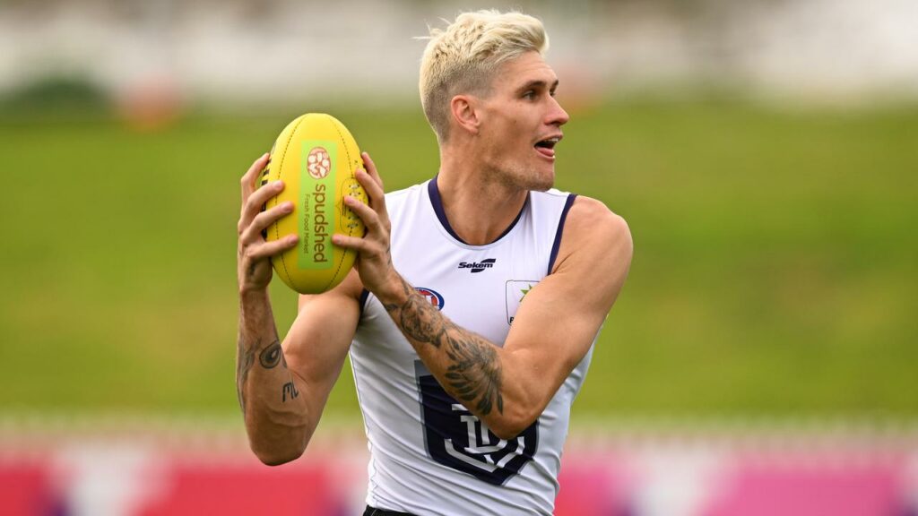 Rory Lobb (pic) may owe Jaeger O’Meara a beer for making his trade to the Western Bulldogs possible.