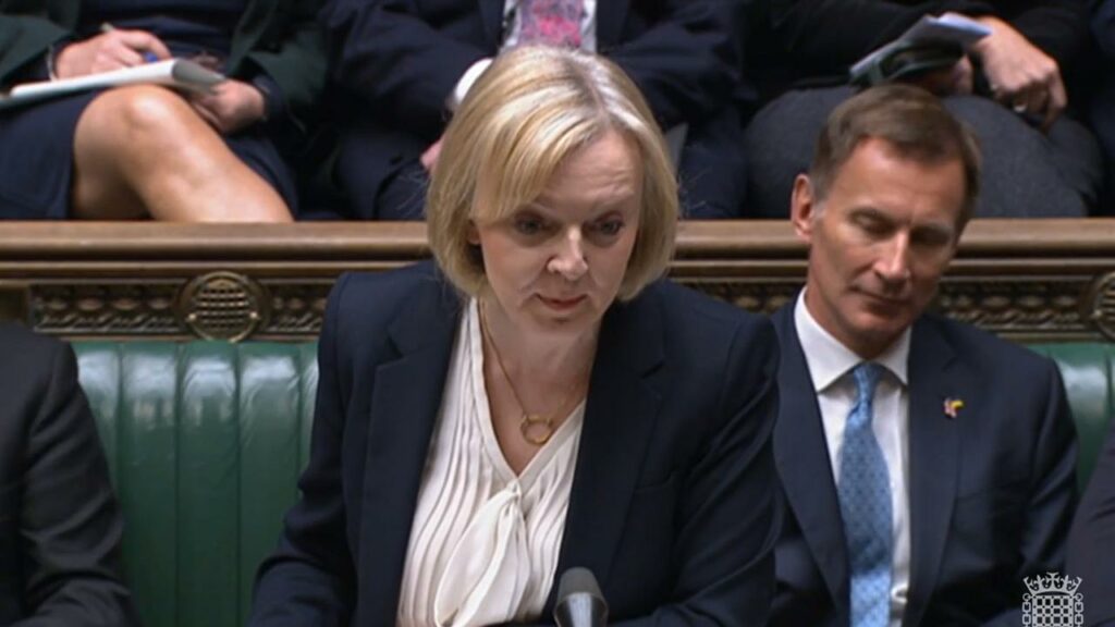UK PM Liz Truss loses her second cabinet minister in a week, hours after apologising to parliament.