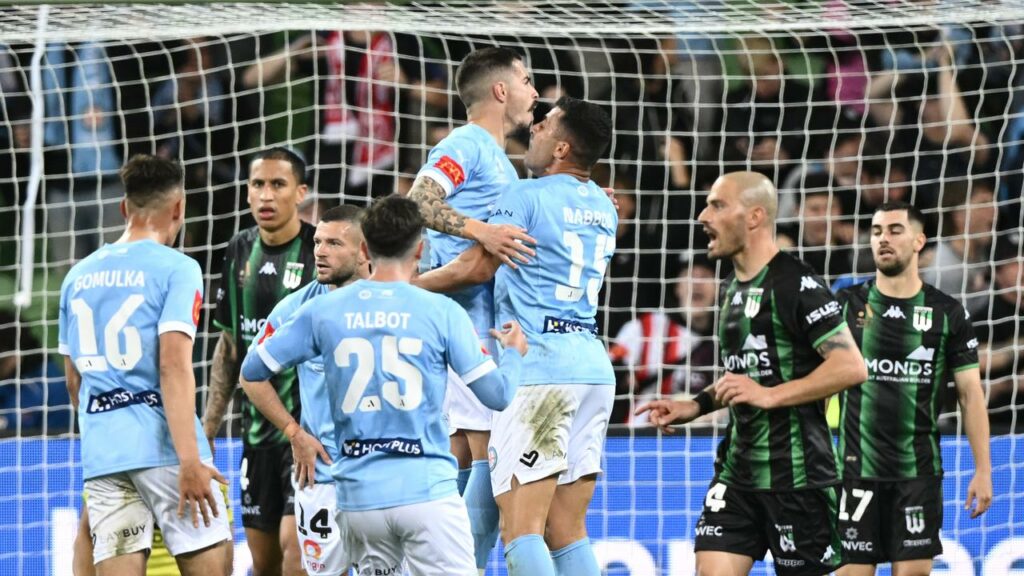 Melbourne City have avenged their A-League Men grand final loss with a 2-1 win over Western United.