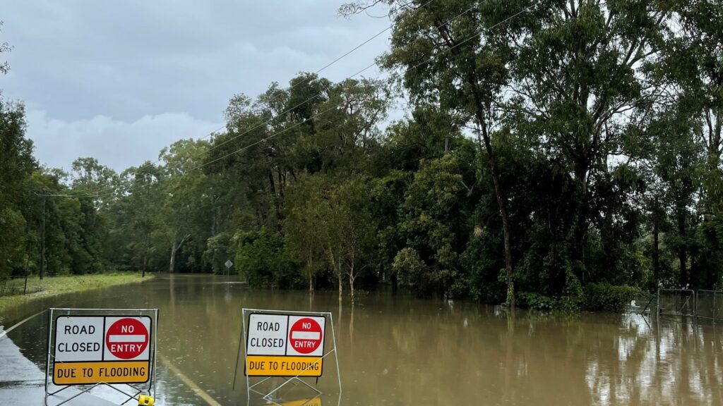 Heavy rain caused flooding on the Sunshine Coast in early 2022 (SCRC)