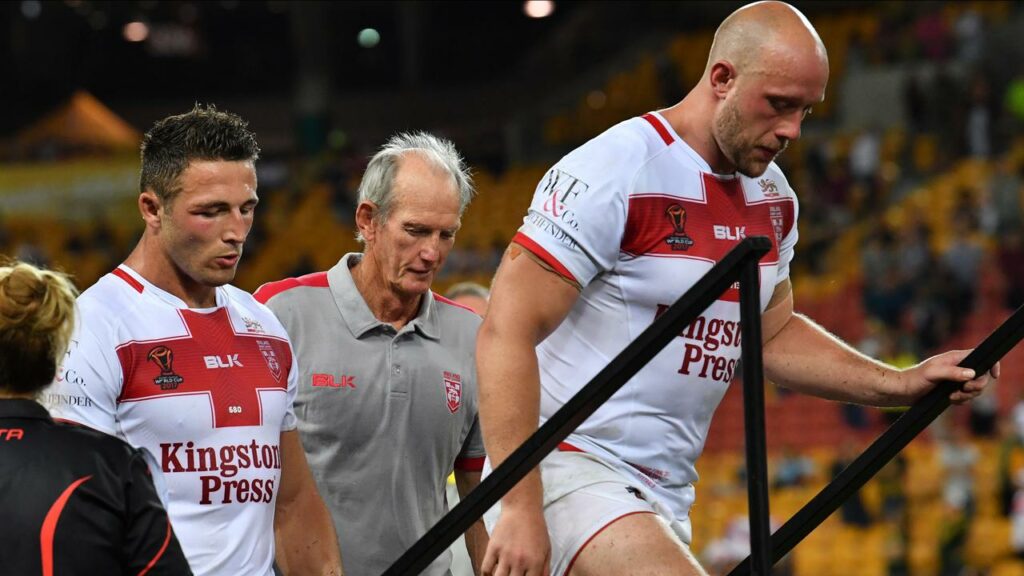 England’s Chris Hill (R), here after losing the last final, is now closing on a World Cup record.