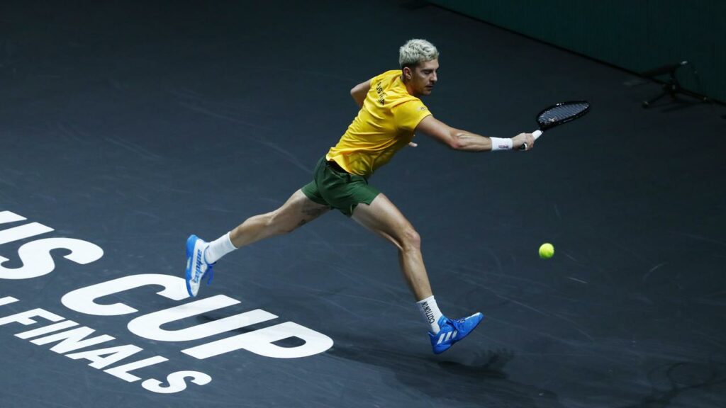 Thanasi Kokkinakis leads Australia’s Davis Cup final bid against Canada.