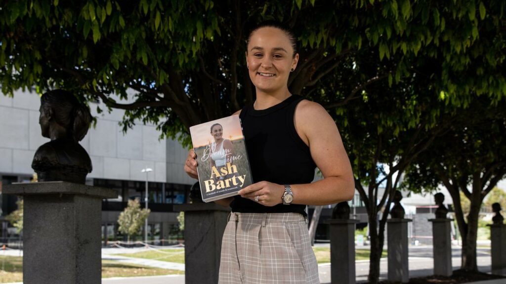 Ash Barty, launching her memoir, has ruled out a tennis comeback or a switch to another sport.