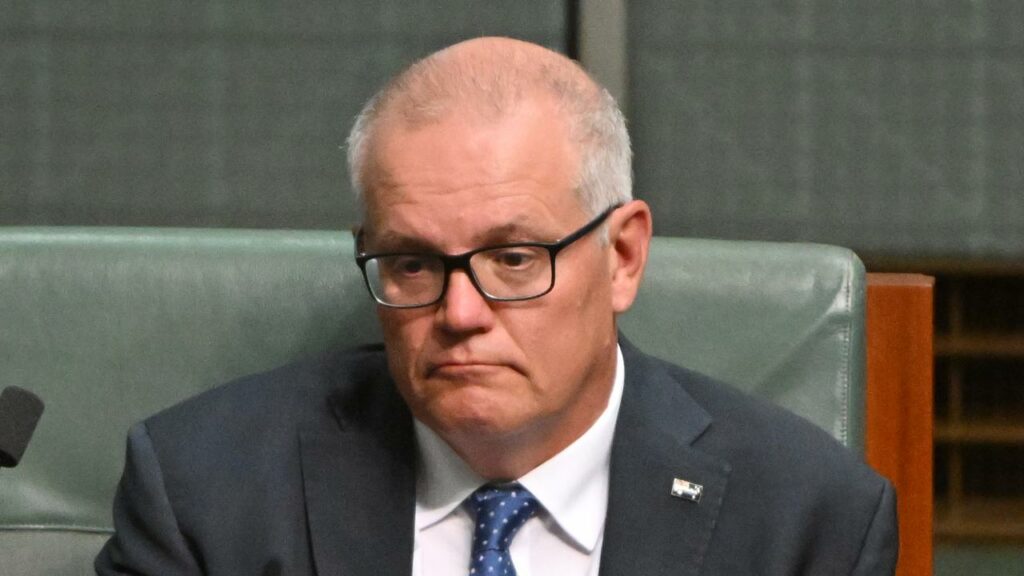 A censure motion will be moved in federal parliament against former prime minister Scott Morrison.