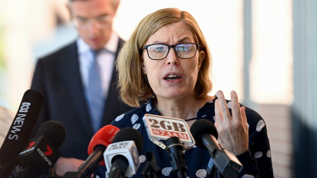 NSW Chief Health Officer Kerry Chant says COVID-19 case numbers remain high.