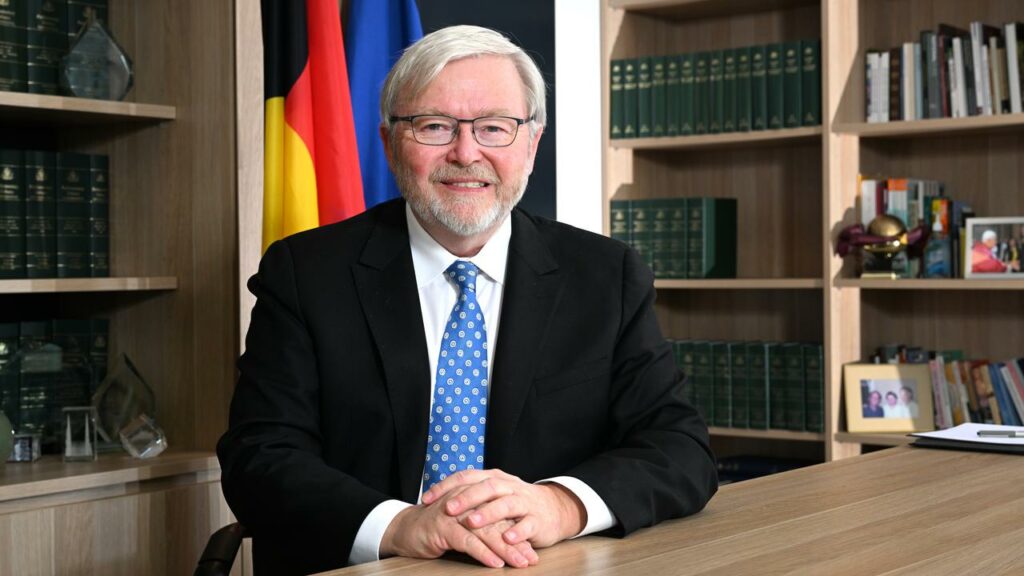 Former prime minister Kevin Rudd brings insight on China to the role of ambassador to the US.