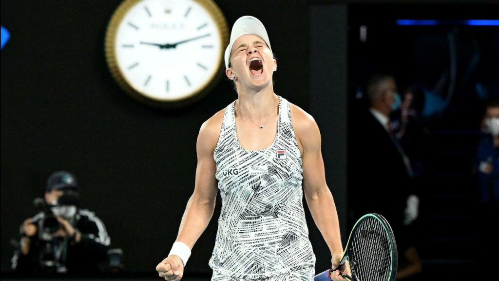 Retired Australian tennis champion Ash Barty has won a record fifth Newcombe Medal.

