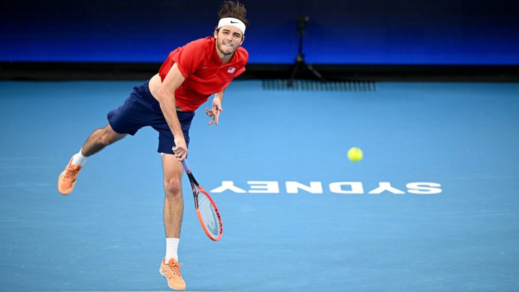 USA’s Taylor Fritz got the better of Germany’s Alexander Zverev 6-1 6-4 in the United Cup in Sydney.