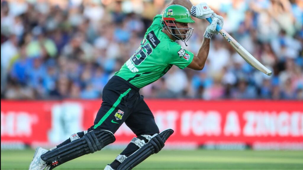 Marcus Stoinis has returned to his best BBL form, striking a half-century for the Melbourne Stars.