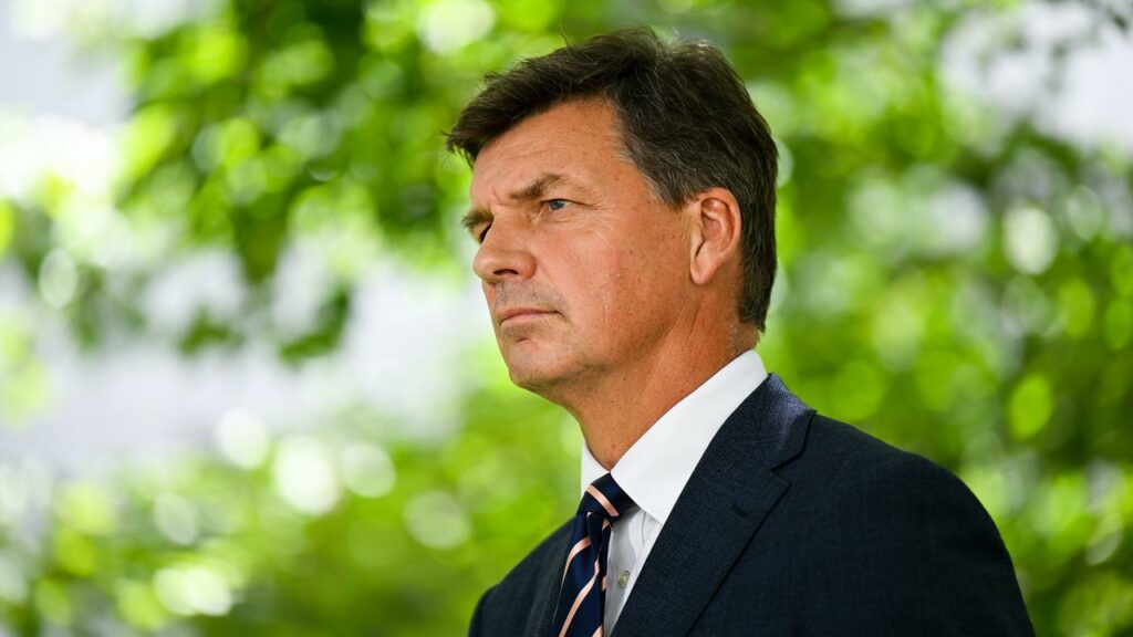 Shadow treasurer Angus Taylor says the government has “no mandate” to tax superannuation.