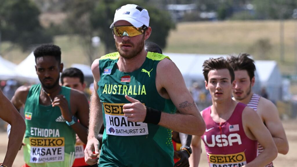 Olli Hoare is switching from cross country mode back to the track for the Maurie Plant Meet.