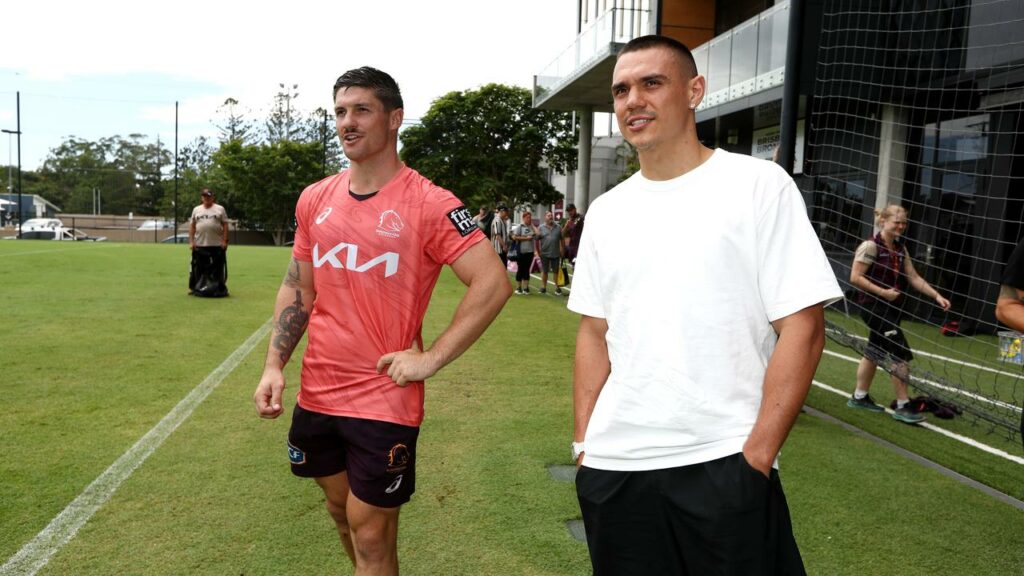 Cory Paix had boxer Tim Tszyu in his camp at Broncos training with the two facing different battles.