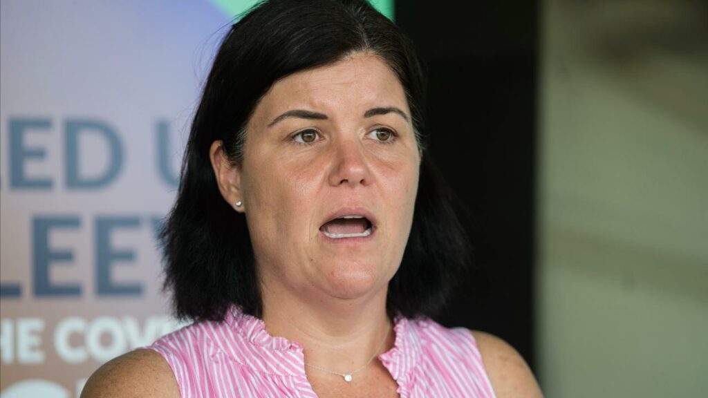 NT chief minister Natasha Fyles has criticised heavy-handed action against Indigenous communities.
