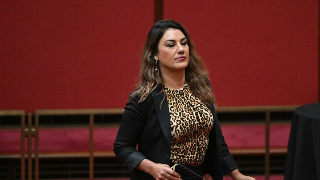 Senator Lidia Thorpe resigned from the Greens’ leadership team after claims she dated a bikie.