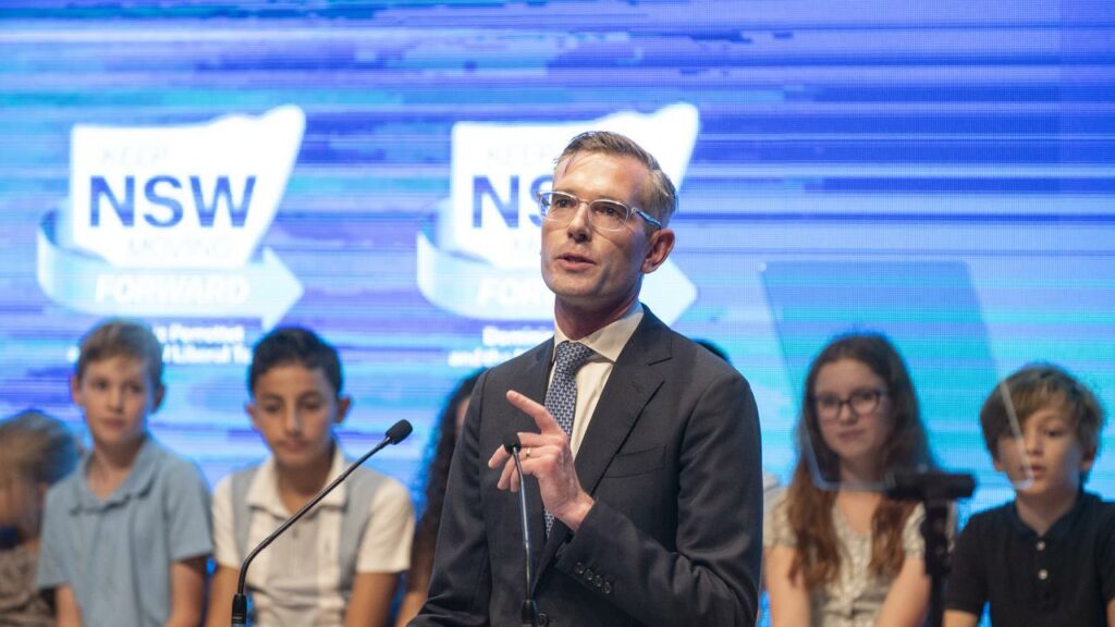 Dominic Perrottet has launched his campaign with a promise to invest in the future of young people.