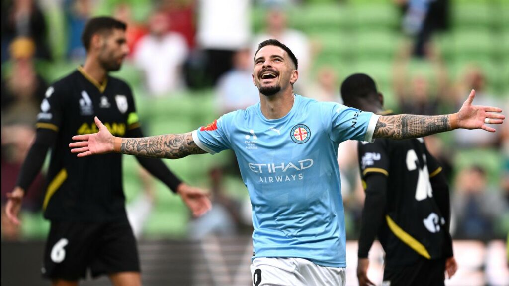 Gun Melbourne City striker Jamie Maclaren will pose a huge threat to Brisbane’s defence in the ALM.
