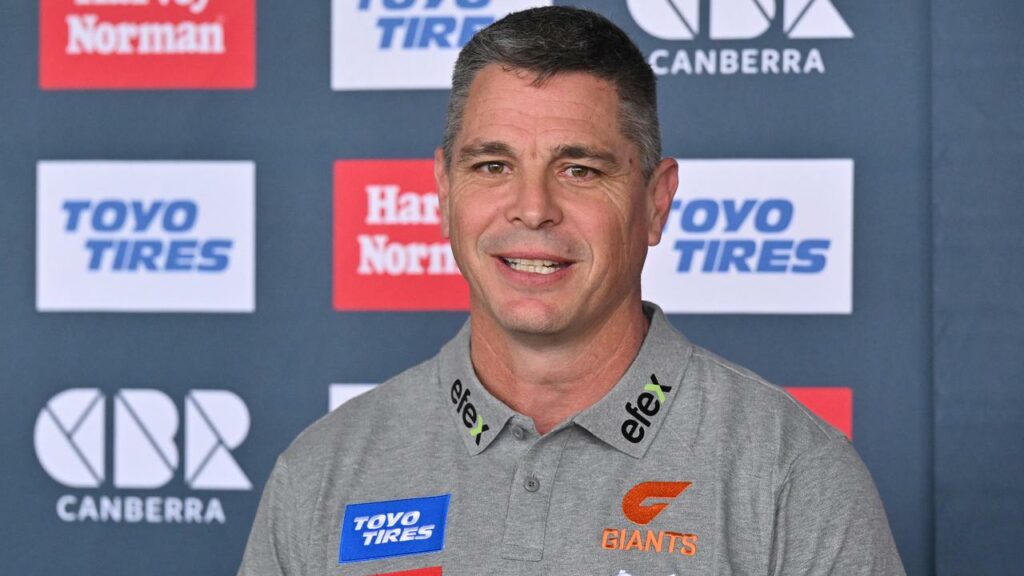 GWS coach Adam Kingsley (pic) will give teenager Harry Rowston his AFL debut against West Coast.