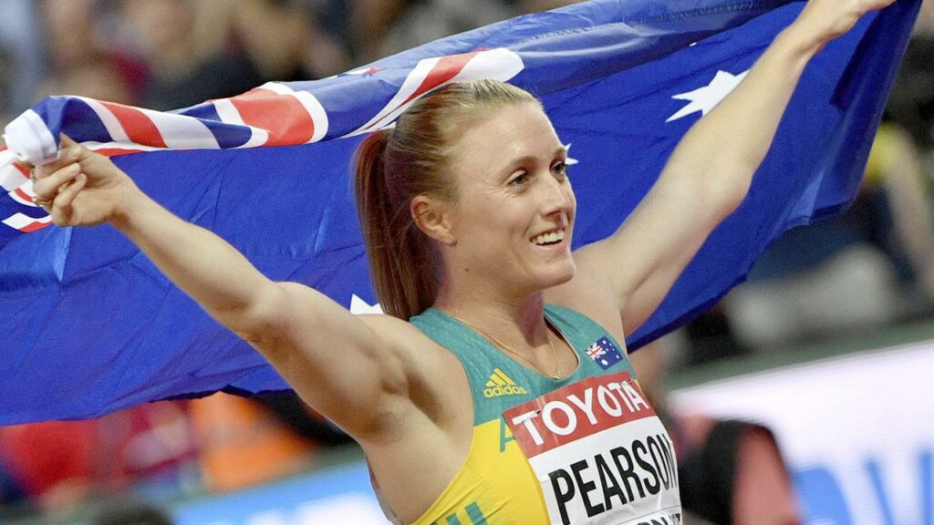 Sally Pearson’s Australian under-18 100m hurdles record has been bettered.