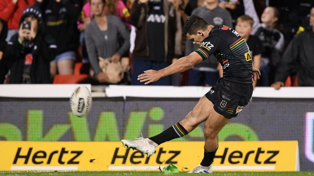 Nathan Cleary has been involved in two golden-point matches this year with Penrith.
