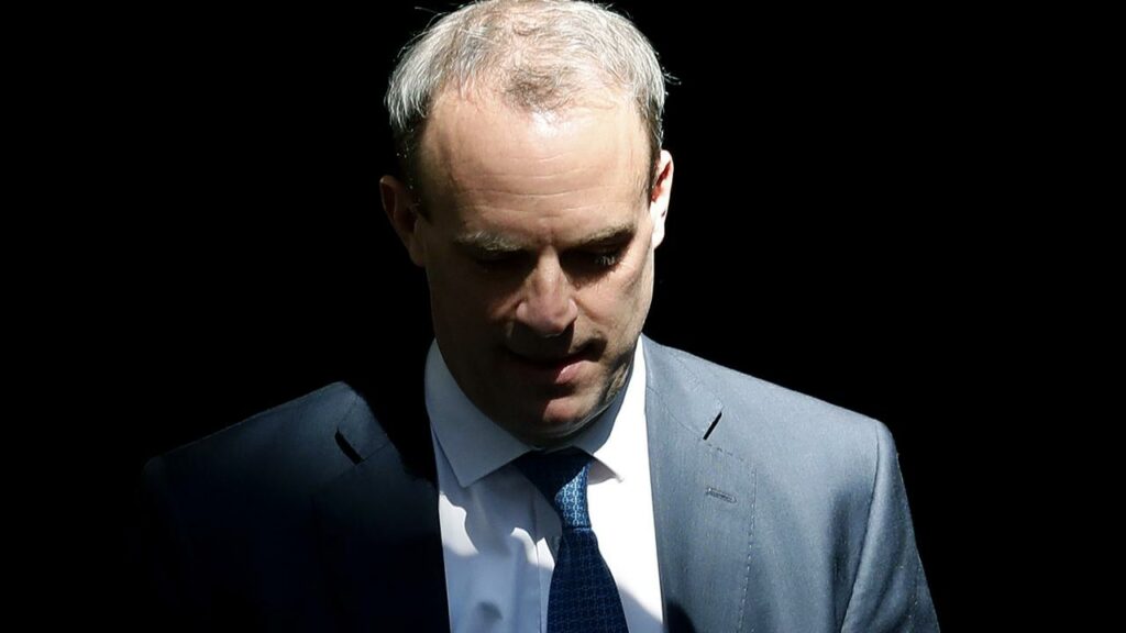 Britain’s Foreign secretary Dominic Raab has resigned after probe found he bullied civil servants.
