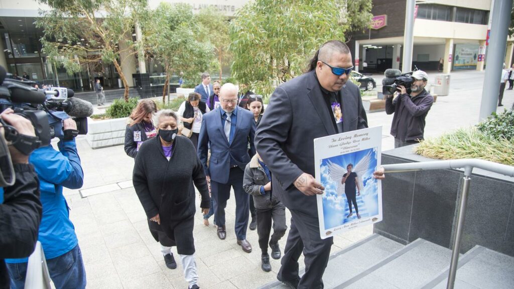 Diane Miller’s family screamed out in grief and anger over the sentence of her young killer.