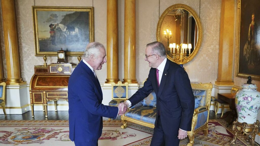 Prime Minister Anthony Albanese, a republican, has urged respect for the King and the royal family.
