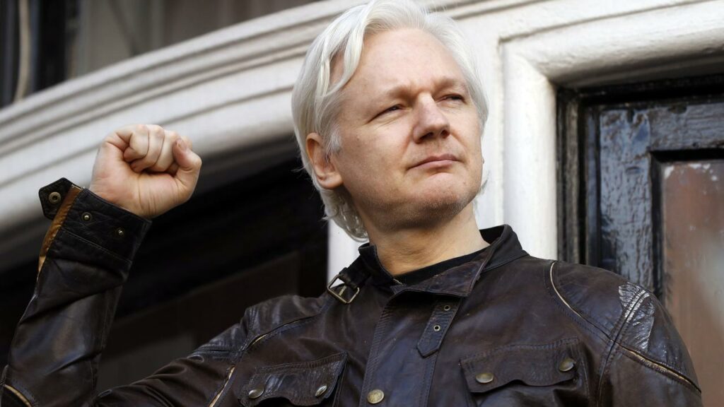 Julian Assange, in prison in the UK for more than four years, is fighting extradition to the US.