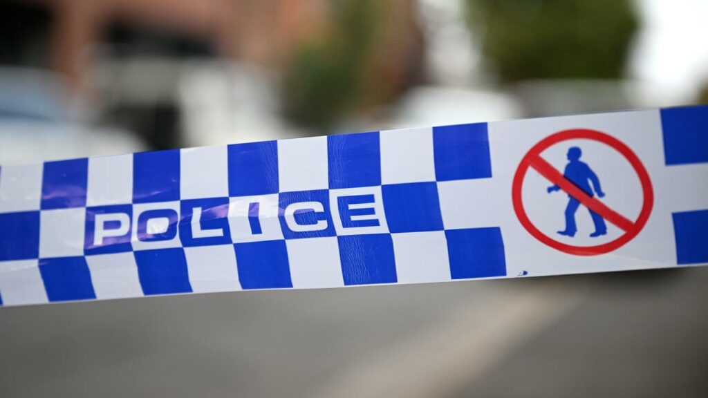 A crime scene has been established after two people died in a caravan fire in Brisbane’s outer west.