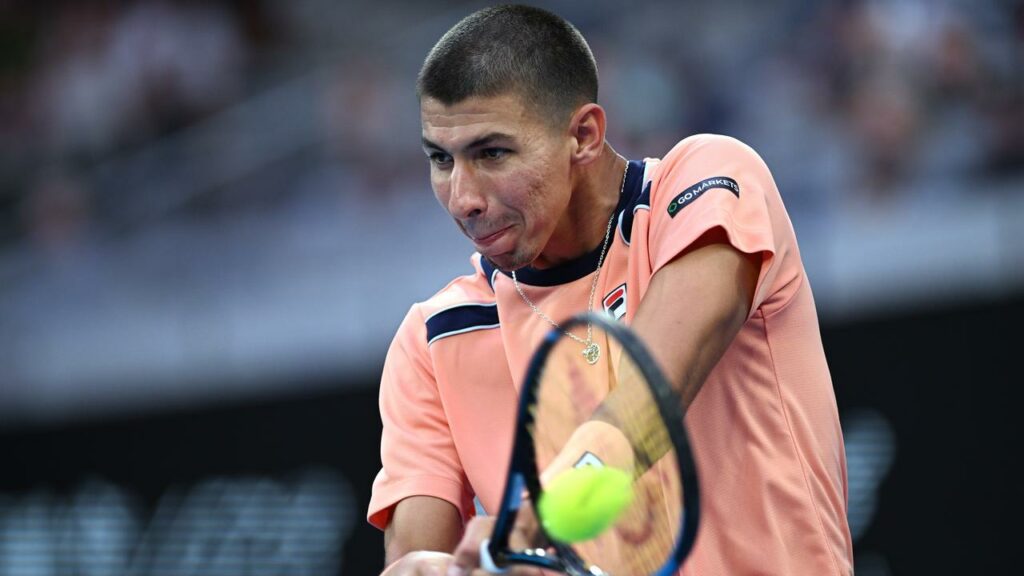 Alexei Popyrin has beaten Canada’s Felix Auger-Aliassime for the second time this year.