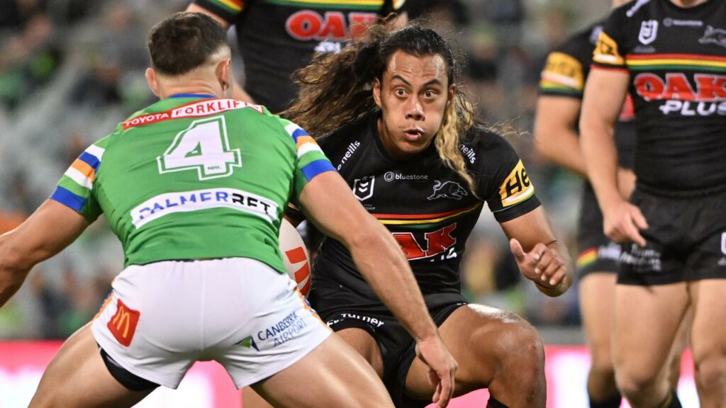 Jarome Luai is keeping his eyes on the prize for Penrith as he targets State of Origin selection.