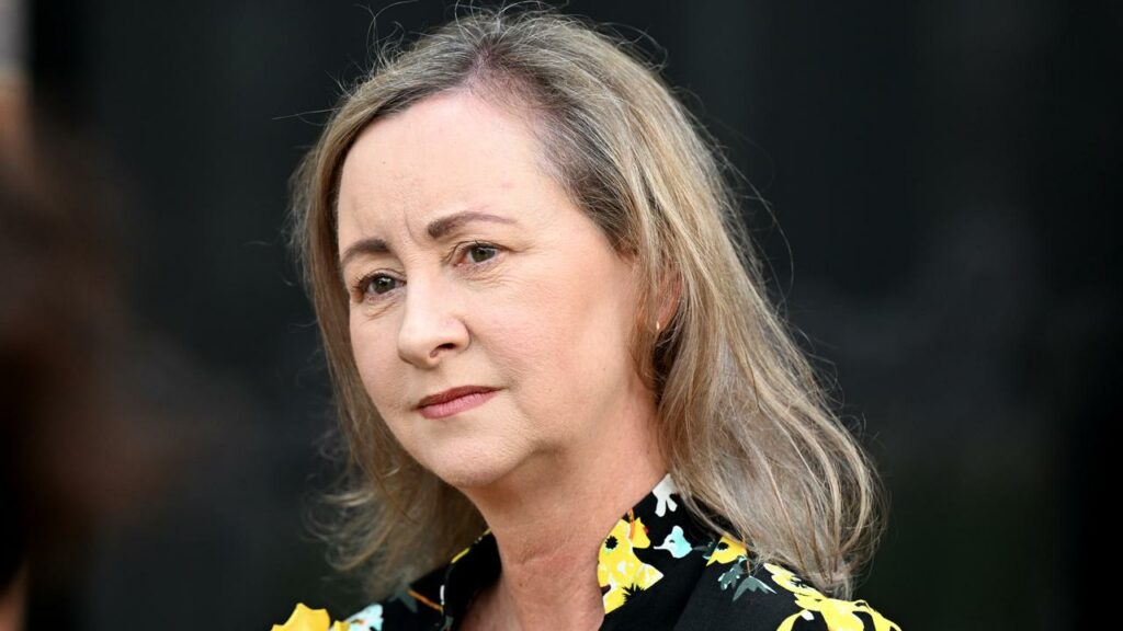 Yvette D’Ath is set to be removed as health minister amid a fall in the Qld government’s support.
