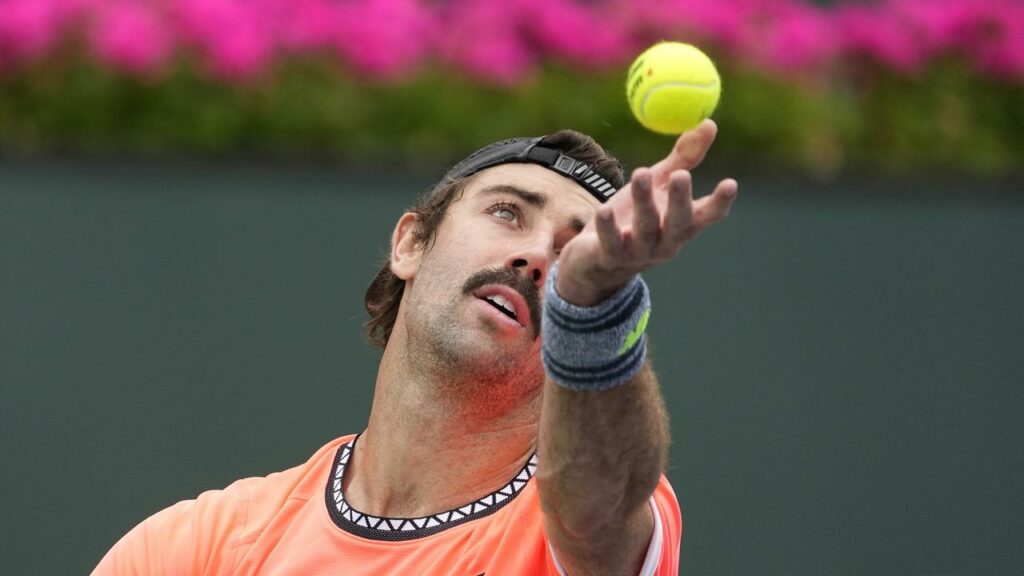 Jordan Thompson played superb first set against Cameron Norrie at Queen’s Club.