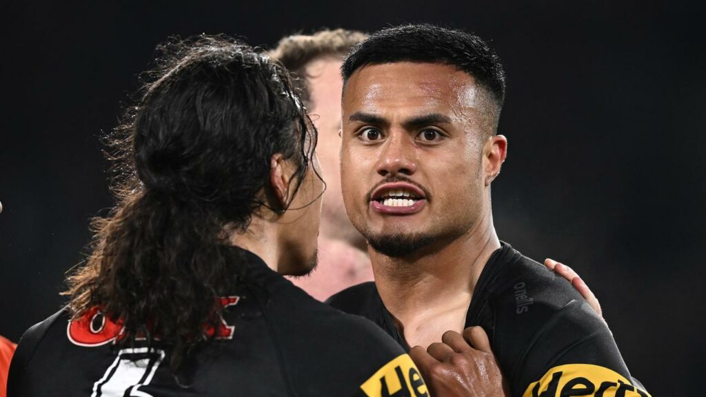 Spencer Leniu has one eye on State of Origin selection after his return to NRL action with Penrith.
