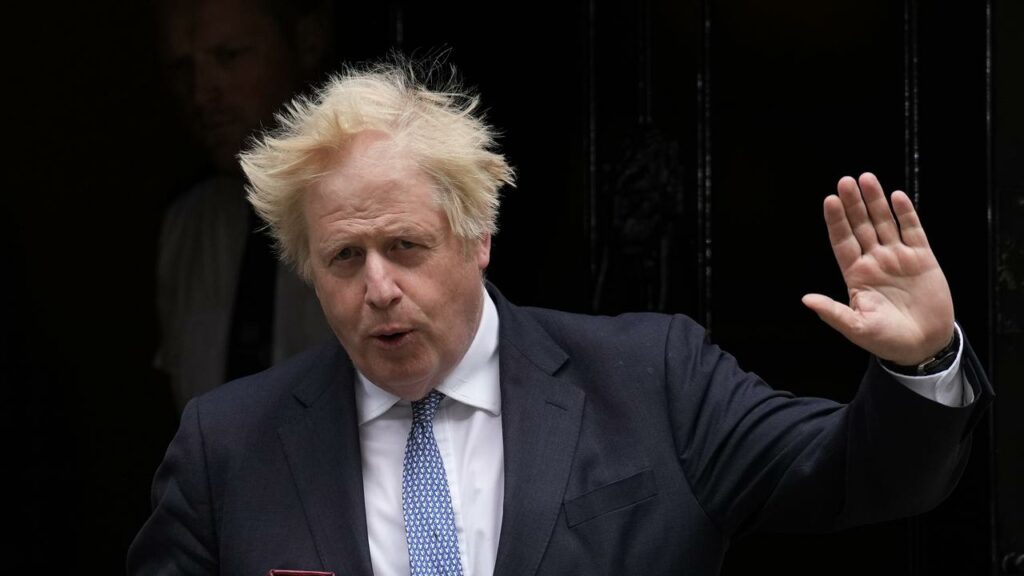 Boris Johnson resigned from parliament 10 days ago after seeing a report he termed a “witch hunt”.